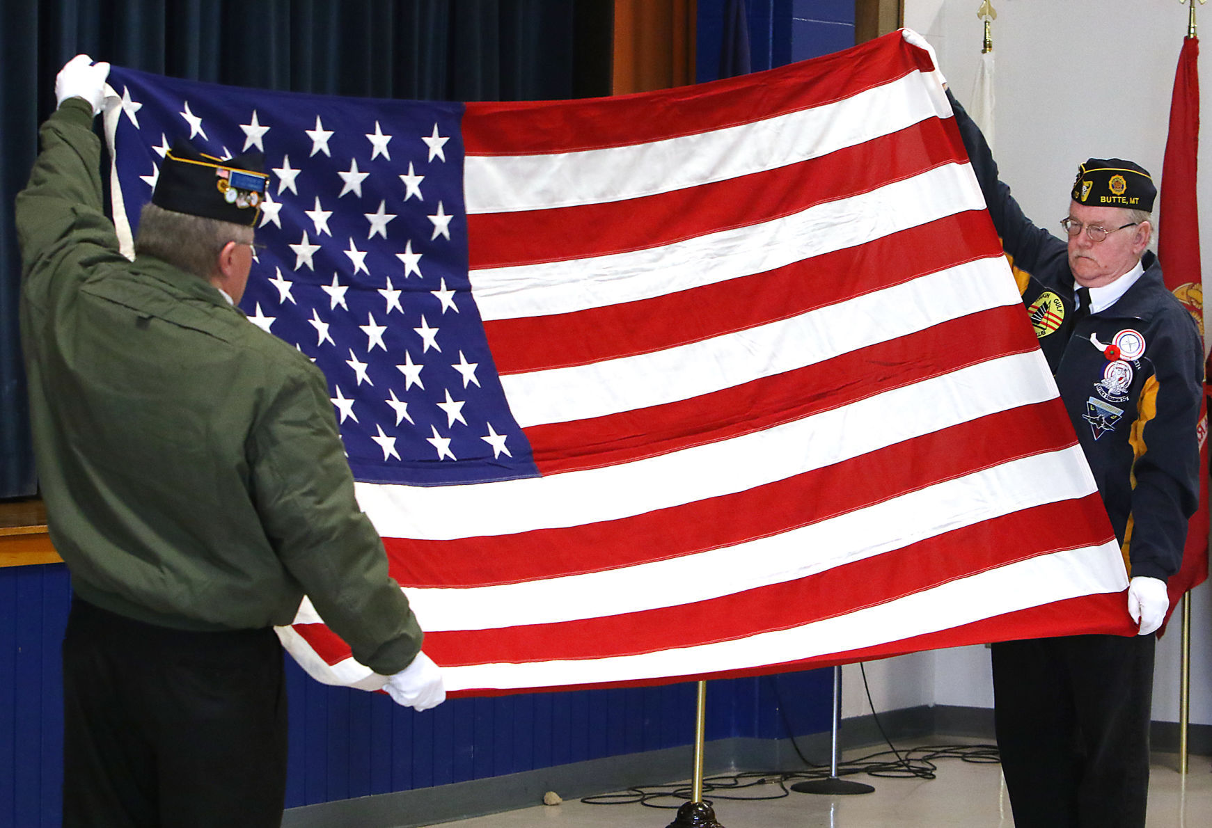 Flag Folding